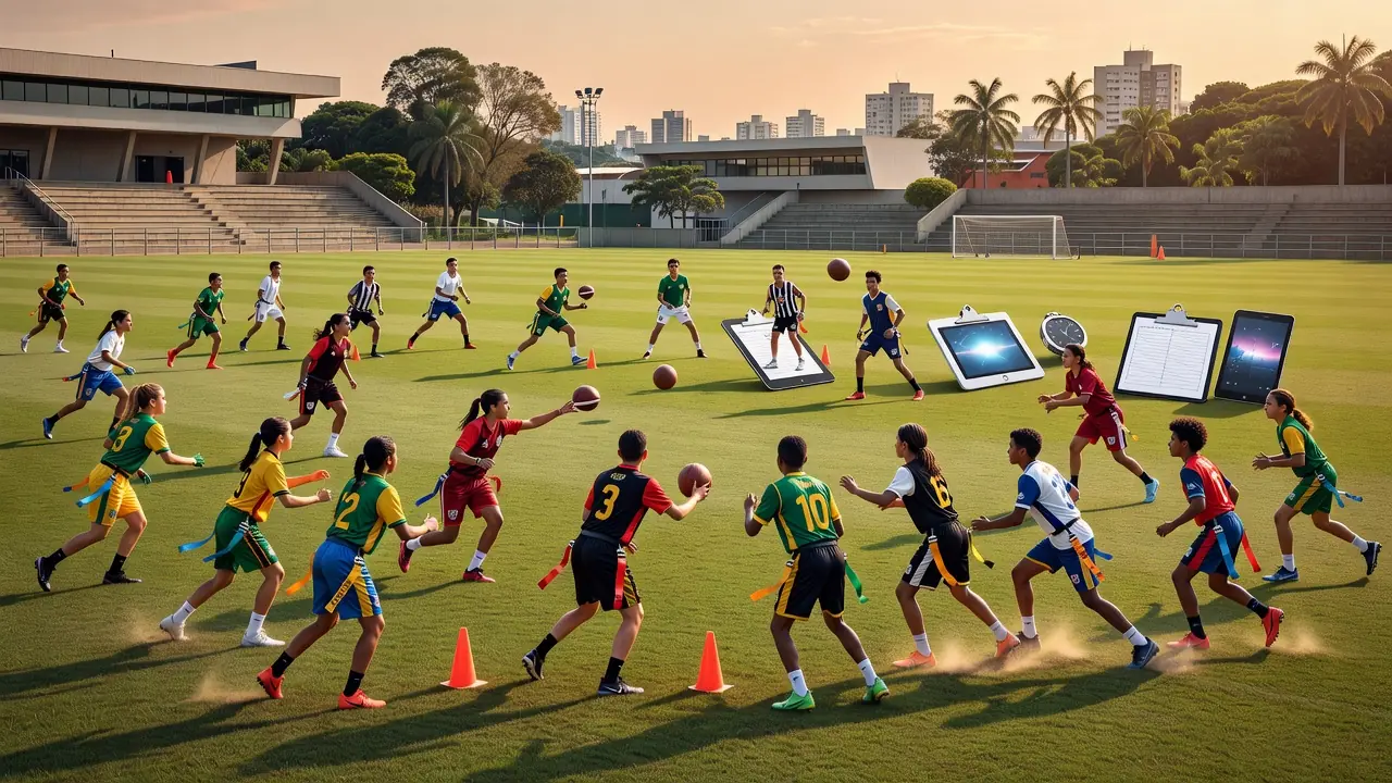 Brasil Onças Sub-15 avalia 78 jovens em training camp paulista